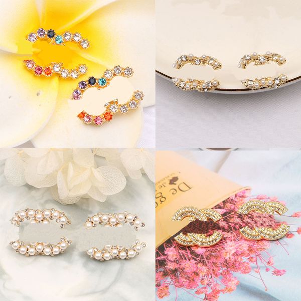 luxury designer letter stud earring for charm women letters studs pearl fashion earrings wedding party jewerlry 20mixed, Golden;silver
luxury designer letter stud earring for charm women letters studs pearl fashion earrings wedding party jewerlry 20mixed, Golden;silver