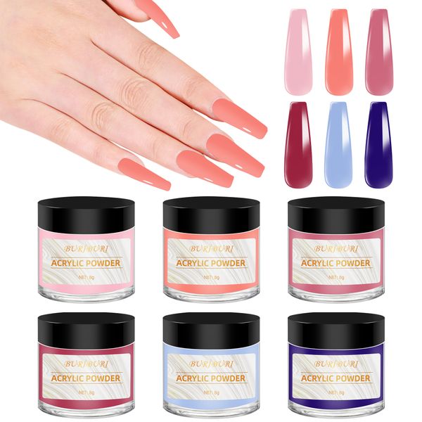 buriburi 6 colors acrylic nail powder set colored acrylic powder for spring nail art 3d diy tips decoration women no nail lamp needed (zjf-6, Silver;gold
buriburi 6 colors acrylic nail powder set colored acrylic powder for spring nail art 3d diy tips decoration women no nail lamp needed (zjf-6, Silver;gold