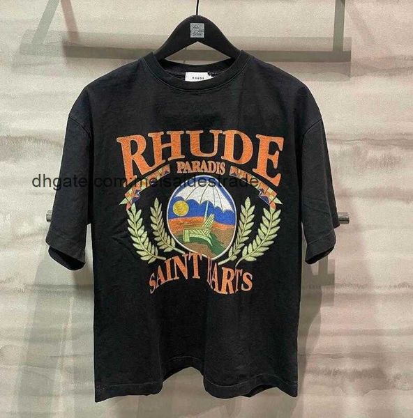 designer t shirt rhudes summer holiday beach men's and women's fashion loose short sleeve t-shirt american fashion, White;black
designer t shirt rhudes summer holiday beach men's and women's fashion loose short sleeve t-shirt american fashion, White;black