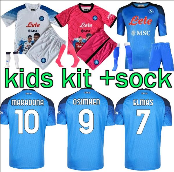 23 24 napoli osimhen soccer jerseys kvaratskhelia lozano anguissa naples kids kit sock football shirt politano maglia mertens maradona 2023, Black
23 24 napoli osimhen soccer jerseys kvaratskhelia lozano anguissa naples kids kit sock football shirt politano maglia mertens maradona 2023, Black