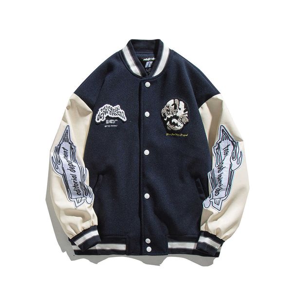 ruiienrs x oldtribe 2021 aw autumn trend colorblock printed baseball jersey ct-jk32 c51p, White;black
ruiienrs x oldtribe 2021 aw autumn trend colorblock printed baseball jersey ct-jk32 c51p, White;black