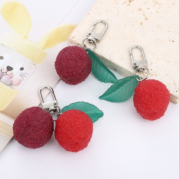 creative cartoon simulated red bayberry model geometric keychain for women girls fruit series car bag accessories key ring, Silver
creative cartoon simulated red bayberry model geometric keychain for women girls fruit series car bag accessories key ring, Silver