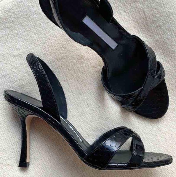 women sandal luxury brand designer mb callasli 90mm heel leather slingback sandals shoes sling back strap open toe with box 35-43, Black
women sandal luxury brand designer mb callasli 90mm heel leather slingback sandals shoes sling back strap open toe with box 35-43, Black