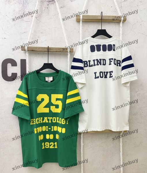 xinxinbuy men designer tee t shirt 23ss paris blind love letter print pattern short sleeve cotton women white black s-xl, Black;brown
xinxinbuy men designer tee t shirt 23ss paris blind love letter print pattern short sleeve cotton women white black s-xl, Black;brown