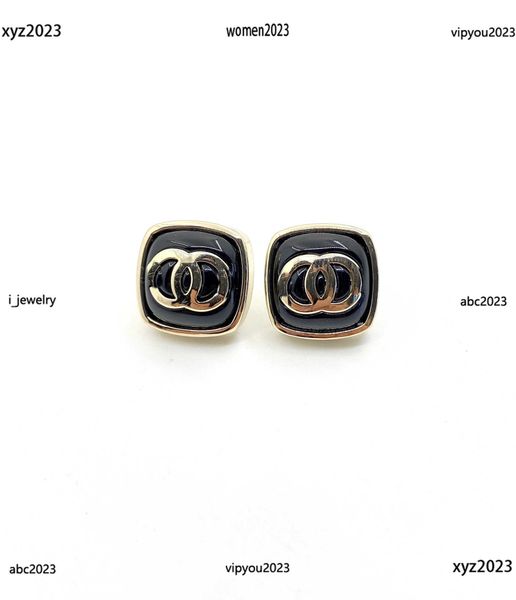 earrings designer for women fashion black square design jewelry gold logo decoration stud #including brand box new arrival, Golden;silver
earrings designer for women fashion black square design jewelry gold logo decoration stud #including brand box new arrival, Golden;silver