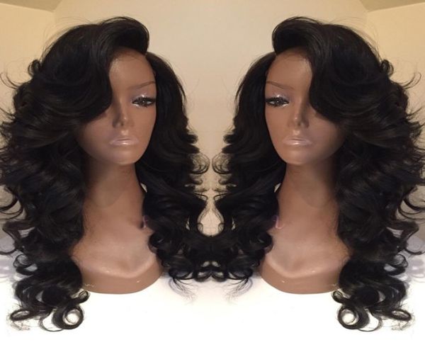 celebrity style synthetic wigs loose body wave hair wig natural black 1b color with side bangs pelucas black women full wigs1053305
celebrity style synthetic wigs loose body wave hair wig natural black 1b color with side bangs pelucas black women full wigs1053305