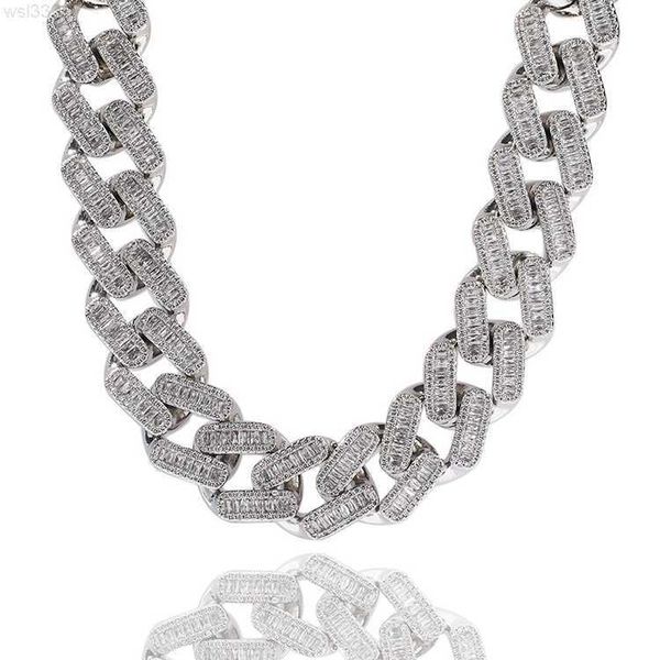 hip hop white gold cuban chain jewelry trapezoid shape cz diamond 17mm cuban link chain necklace, Silver
hip hop white gold cuban chain jewelry trapezoid shape cz diamond 17mm cuban link chain necklace, Silver