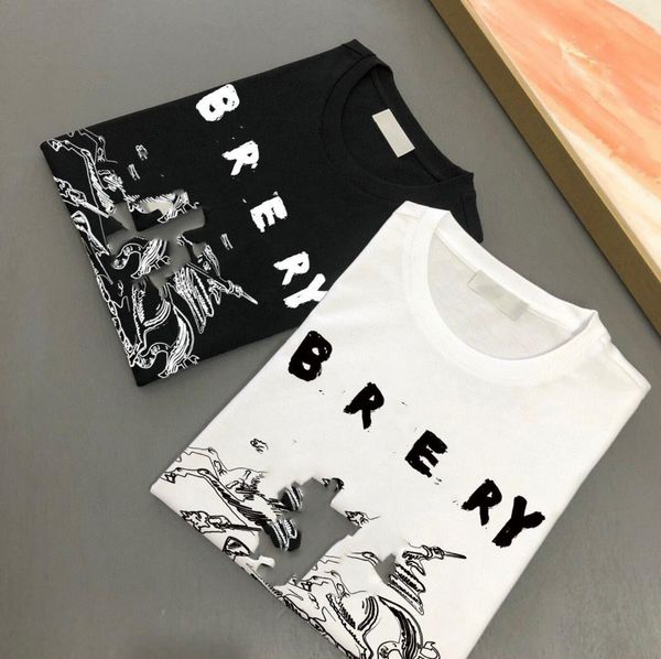 men women tees printed letter t-shirt mens short sleeve shirts 2023 summer new loose versatile fashion workout black and white, Black;brown
men women tees printed letter t-shirt mens short sleeve shirts 2023 summer new loose versatile fashion workout black and white, Black;brown