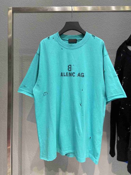 designer men's t-shirt new high-quality mosaic letter print pattern grinding rotten process trendy fashion men and women with the same, White;black
designer men's t-shirt new high-quality mosaic letter print pattern grinding rotten process trendy fashion men and women with the same, White;black