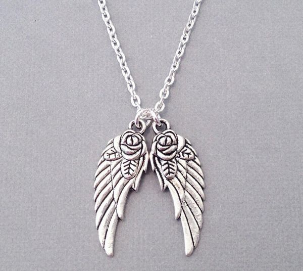 vintage silver double angel wings charms statement chain choker pendantnecklaces for woman clothing fashion jewelry bijoux 10pcs 6402892
vintage silver double angel wings charms statement chain choker pendantnecklaces for woman clothing fashion jewelry bijoux 10pcs 6402892