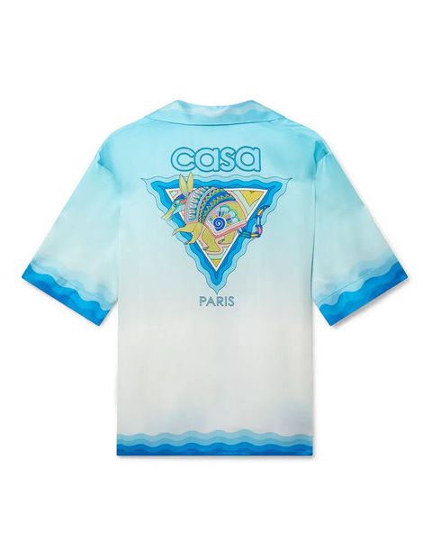 casablanca new mens shirts prairie green print loose british silk shirt short sleeve designer tees womens summer casablanc beach 6xn2, White;black
casablanca new mens shirts prairie green print loose british silk shirt short sleeve designer tees womens summer casablanc beach 6xn2, White;black