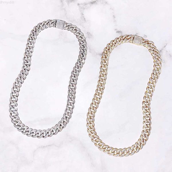 hip hop jewelry style fashion moissanite diamond necklace luxury shiny gold plated silver necklaces cuban chains for man
hip hop jewelry style fashion moissanite diamond necklace luxury shiny gold plated silver necklaces cuban chains for man