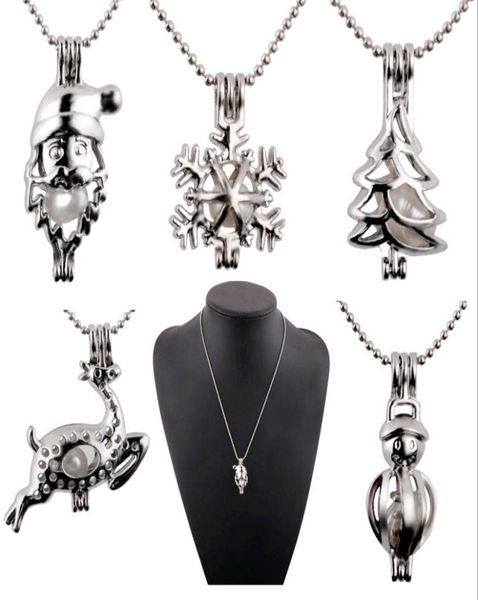 hollow openwork pearl cage pendants christmas tree santa claus necklaces xmas jewelry factory without pearls1725013, Silver
hollow openwork pearl cage pendants christmas tree santa claus necklaces xmas jewelry factory without pearls1725013, Silver