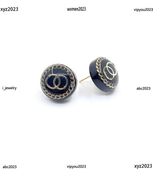 earrings designer for women fashion black circular resin design jewelry gold logo decoration stud #including brand box new arrival, Golden;silver
earrings designer for women fashion black circular resin design jewelry gold logo decoration stud #including brand box new arrival, Golden;silver