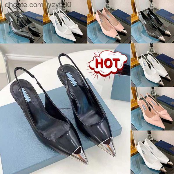 luxury dress shoes women slingback pump sandals high heels 75mm pointed toes brushed leather¡prada¡pumps fashion pradaa designer, Black
luxury dress shoes women slingback pump sandals high heels 75mm pointed toes brushed leather¡prada¡pumps fashion pradaa designer, Black