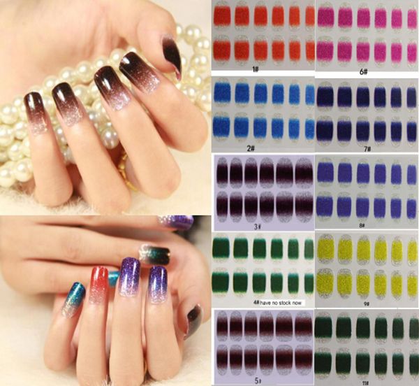 new 20pcs gradient color nail stickers classic cute art stickers diy decorations foils wraps whole nail tools1735065, Black
new 20pcs gradient color nail stickers classic cute art stickers diy decorations foils wraps whole nail tools1735065, Black