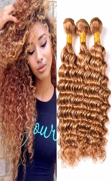 27 honey blonde russian deep wave virgin hair extensions 3pcs lot strawberry blonde remy human hair weave weft 3 bundle dea7452300, Black;brown
27 honey blonde russian deep wave virgin hair extensions 3pcs lot strawberry blonde remy human hair weave weft 3 bundle dea7452300, Black;brown