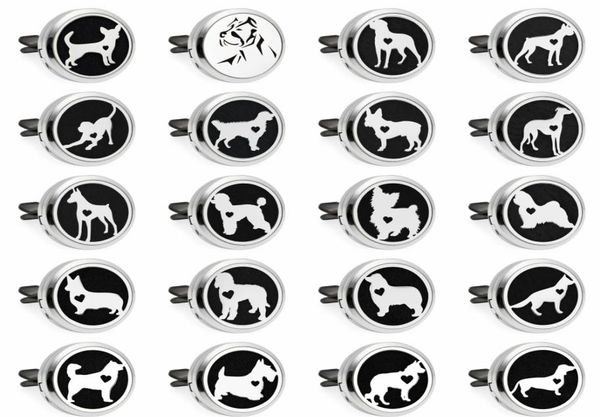 dog with heart car air freshener 30mm aromatherapy essential oil diffuser locket vent clip with 10pcs refill pads color randomly3998304, Silver
dog with heart car air freshener 30mm aromatherapy essential oil diffuser locket vent clip with 10pcs refill pads color randomly3998304, Silver