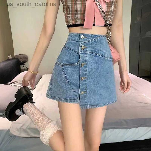 s-5xl big size fashion denim shorts women irregular design high waist a-line patchwork summer mini skirts ins jeans shorts l230522, White;black
s-5xl big size fashion denim shorts women irregular design high waist a-line patchwork summer mini skirts ins jeans shorts l230522, White;black