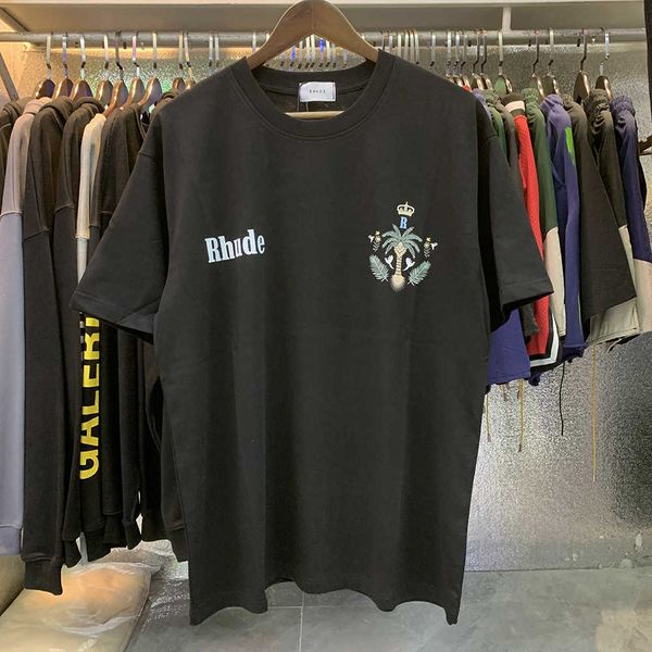 polo shirt 2023 rhude summer american tide brand coconut letter pattern print men's and women's casual cotton short sleeve t-shirt, White;black
polo shirt 2023 rhude summer american tide brand coconut letter pattern print men's and women's casual cotton short sleeve t-shirt, White;black
