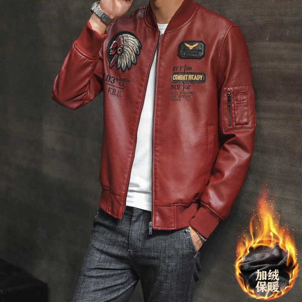 2023 autumn and winter plush thickened men's leather jacket motorcycle korean fashion pu jtu4, White;black
2023 autumn and winter plush thickened men's leather jacket motorcycle korean fashion pu jtu4, White;black