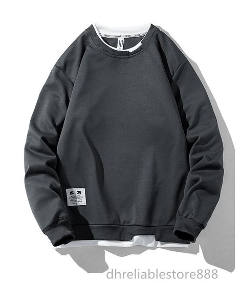 fashion spring holiday two piece sweater pullover round neck slim fit sports fashion brand men's fashion versatile loose long sleeve si, Black
fashion spring holiday two piece sweater pullover round neck slim fit sports fashion brand men's fashion versatile loose long sleeve si, Black
