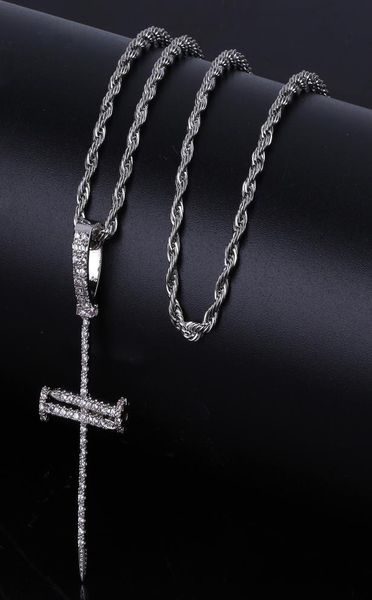 nail cross pendant gold silver copper material iced cz pendants necklace with chain fashion hip hop jewelry7122408
nail cross pendant gold silver copper material iced cz pendants necklace with chain fashion hip hop jewelry7122408