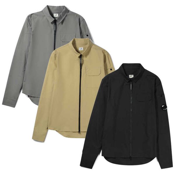 men's jackets 2023 spring casual cp shirts long sleeve jacket company goggles lens decoration zipper thin uk high street coats v1y9, Black;brown
men's jackets 2023 spring casual cp shirts long sleeve jacket company goggles lens decoration zipper thin uk high street coats v1y9, Black;brown