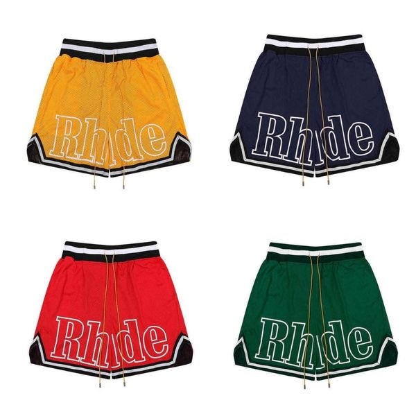 hip hop high street designer men rh limited rhude shorts summer swim short knee length sports training beach pants mens elastic waist, White;black
hip hop high street designer men rh limited rhude shorts summer swim short knee length sports training beach pants mens elastic waist, White;black