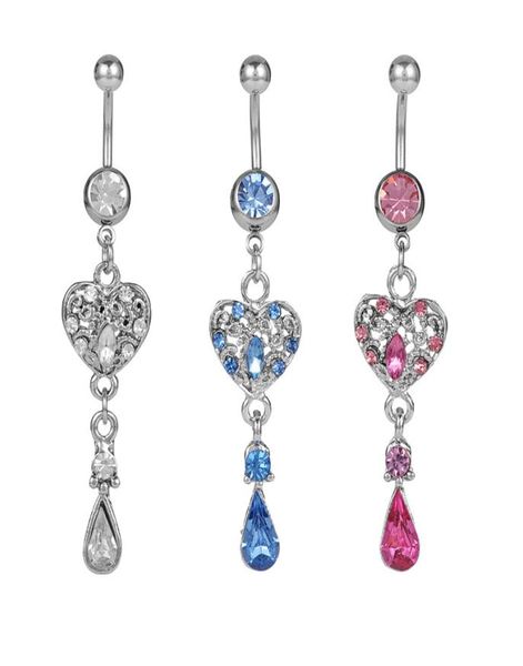 heart shape navel rings belly button body piercing jewelry dangle accessories fashion charms9291128, Silver
heart shape navel rings belly button body piercing jewelry dangle accessories fashion charms9291128, Silver
