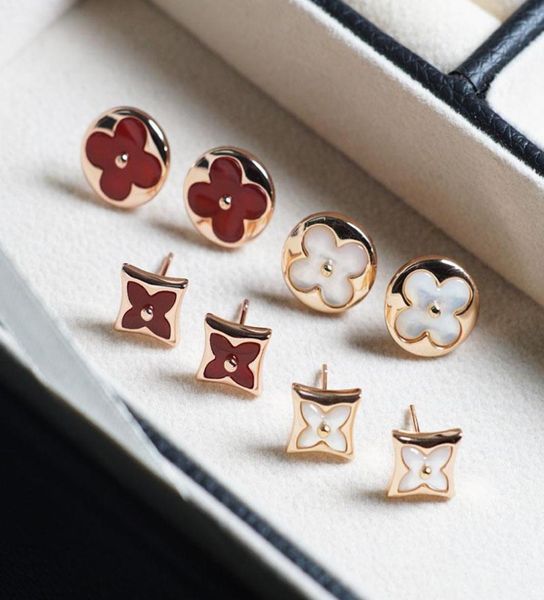 2022 fourleaf clover stud lucky earrings female sterling silver new rose gold temperament white motherofpearl design sense nich6509326, Golden;silver
2022 fourleaf clover stud lucky earrings female sterling silver new rose gold temperament white motherofpearl design sense nich6509326, Golden;silver