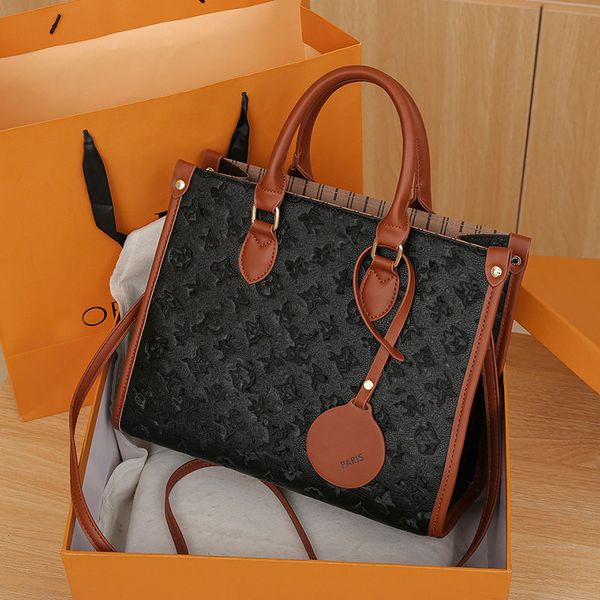 Hot Classic Handbag Embossing Flower Tote Bags Shopping Bag Shoulder Crossbody Purse Leather Large Capacity Men Women Letter Clutch Purses
Hot Classic Handbag Embossing Flower Tote Bags Shopping Bag Shoulder Crossbody Purse Leather Large Capacity Men Women Letter Clutch Purses