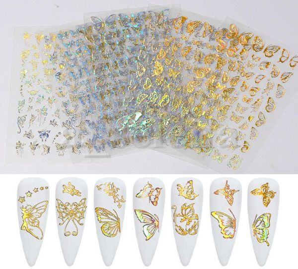 holographic 3d butterfly nail art stickers adhesive sliders colorful diy golden silver nail transfer decals foils wraps decoration9327291, Black
holographic 3d butterfly nail art stickers adhesive sliders colorful diy golden silver nail transfer decals foils wraps decoration9327291, Black