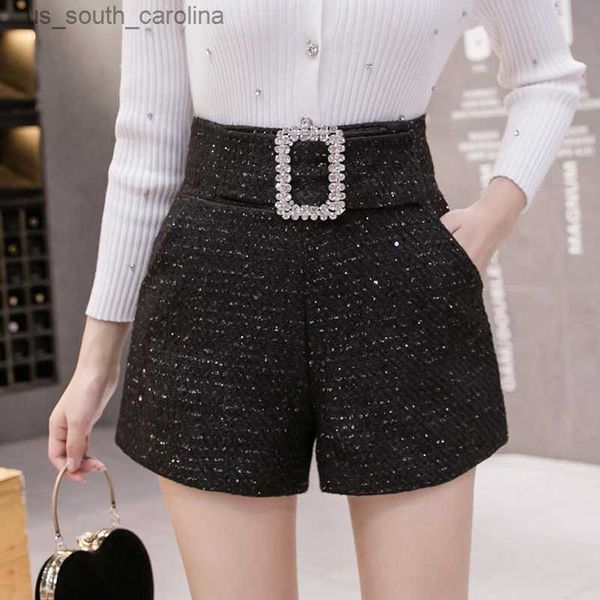 fashion shorts women autumn winter sequin black womens shorts glitter diamonds belt high waist short femme dd12 l230522, White;black
fashion shorts women autumn winter sequin black womens shorts glitter diamonds belt high waist short femme dd12 l230522, White;black