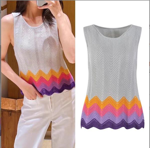 601 l 2023 summer sweaters women's pullover sweater striped crew neck sleeveless brand same style women's yl, White;black
601 l 2023 summer sweaters women's pullover sweater striped crew neck sleeveless brand same style women's yl, White;black