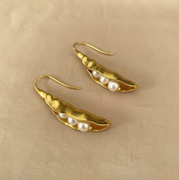 fashion real 18k gold plated pea pods single pearl popular drop earrings brand dangle chandelier letter earrings2331664, Silver
fashion real 18k gold plated pea pods single pearl popular drop earrings brand dangle chandelier letter earrings2331664, Silver