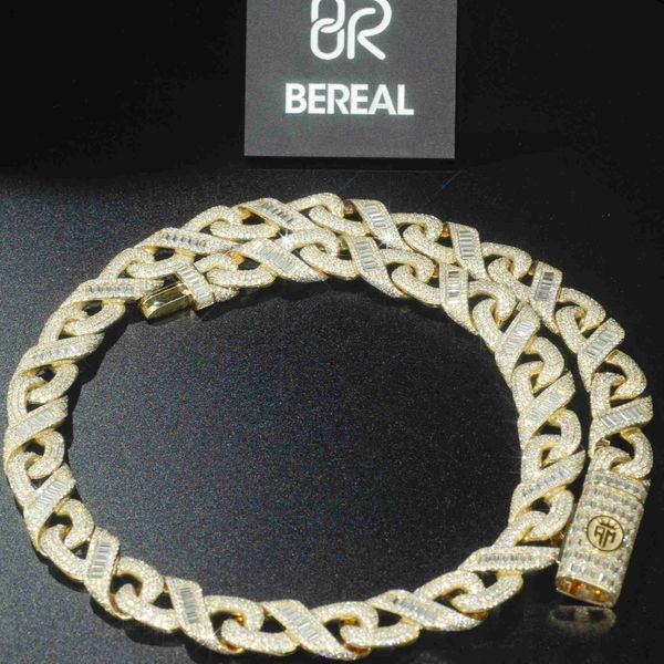 custom 10k solid gold cuban necklace vvs moissanite diamond tester pass ice out hip hop 14k real gold chain 14mm 15mm 16mm 17mm, Silver
custom 10k solid gold cuban necklace vvs moissanite diamond tester pass ice out hip hop 14k real gold chain 14mm 15mm 16mm 17mm, Silver