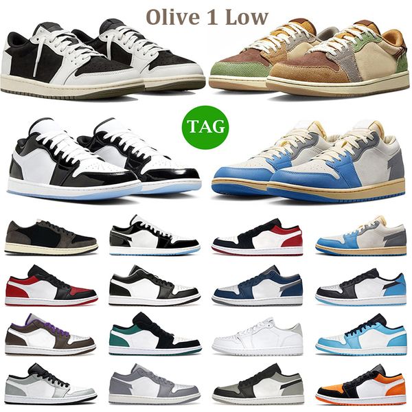 olive 1 low basketball shoes men women 1s black phantom reverse mocha concord pine green black toe true blue unc mens trainers outdoor sneak
olive 1 low basketball shoes men women 1s black phantom reverse mocha concord pine green black toe true blue unc mens trainers outdoor sneak