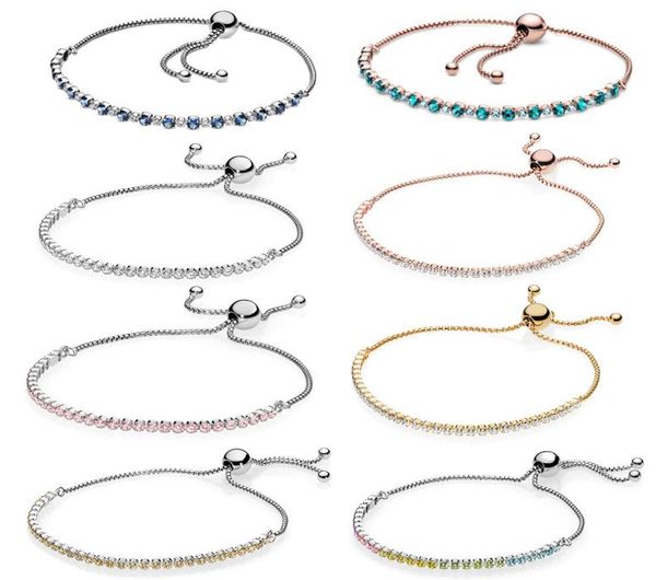 925 sterling silver bracelets rose turquoise sparkling slider tennis bracelet 590524cz 590524pcz 590524ccz 590524pczmx 5982451523, Golden;silver
925 sterling silver bracelets rose turquoise sparkling slider tennis bracelet 590524cz 590524pcz 590524ccz 590524pczmx 5982451523, Golden;silver