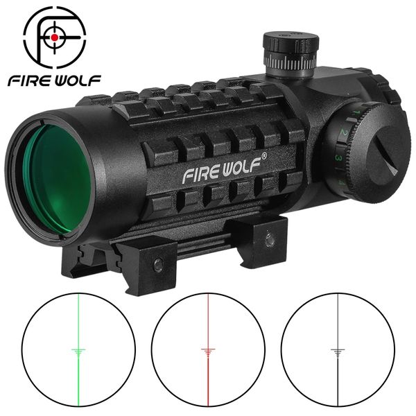 fire wolf 3x28 tactical hunting optical rifle scope green red dot cross scope universal 11/20mm railway rifle holographic scope
fire wolf 3x28 tactical hunting optical rifle scope green red dot cross scope universal 11/20mm railway rifle holographic scope