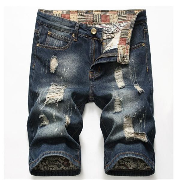 2023 summer fashion mens ripped short jeans clothing cotton shorts breathable denim shorts male new fashion size 28-40, Blue
2023 summer fashion mens ripped short jeans clothing cotton shorts breathable denim shorts male new fashion size 28-40, Blue