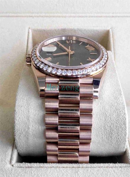 other watches 2023 diver sport wristwatch 228345rbr 40mm diamond bezel green olive dial president rose gold brand new men's automatic w, Slivery;black
other watches 2023 diver sport wristwatch 228345rbr 40mm diamond bezel green olive dial president rose gold brand new men's automatic w, Slivery;black