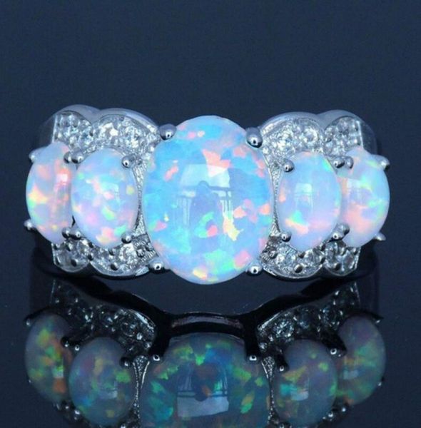 fashion simple five opal rings for women euramerican creative engagement rings women wedding party jewelry gifts bague femme8447877, Silver
fashion simple five opal rings for women euramerican creative engagement rings women wedding party jewelry gifts bague femme8447877, Silver