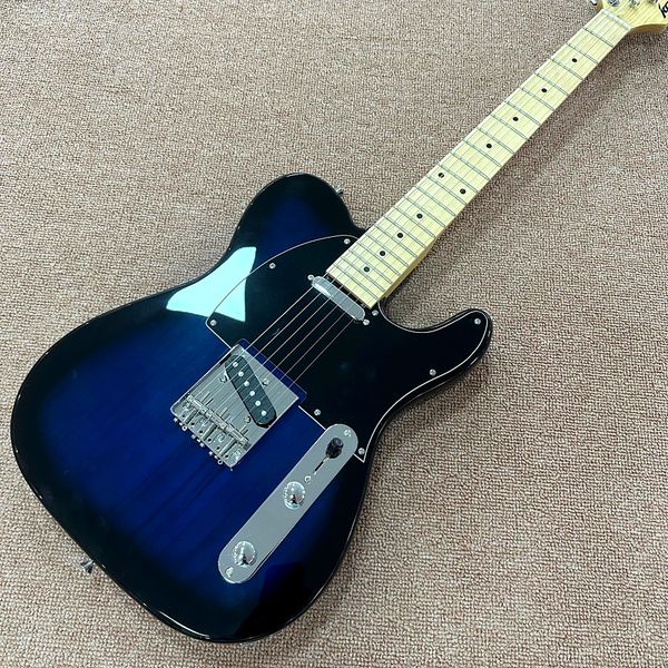 custom shop, blue tele electric guitar, branded hardware, maple fingerboard ing
custom shop, blue tele electric guitar, branded hardware, maple fingerboard ing