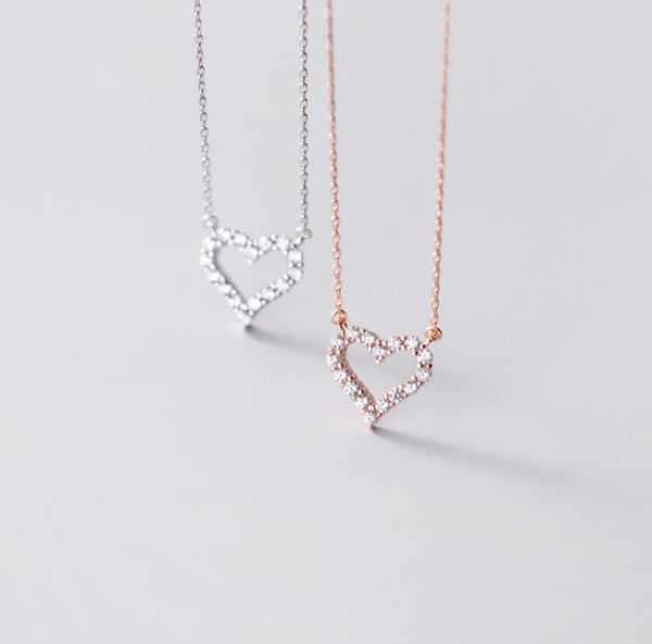 good quality solid 925 sterling silver love heart necklace high polished simple rose gold pendant necklaces for women gift1472925
good quality solid 925 sterling silver love heart necklace high polished simple rose gold pendant necklaces for women gift1472925