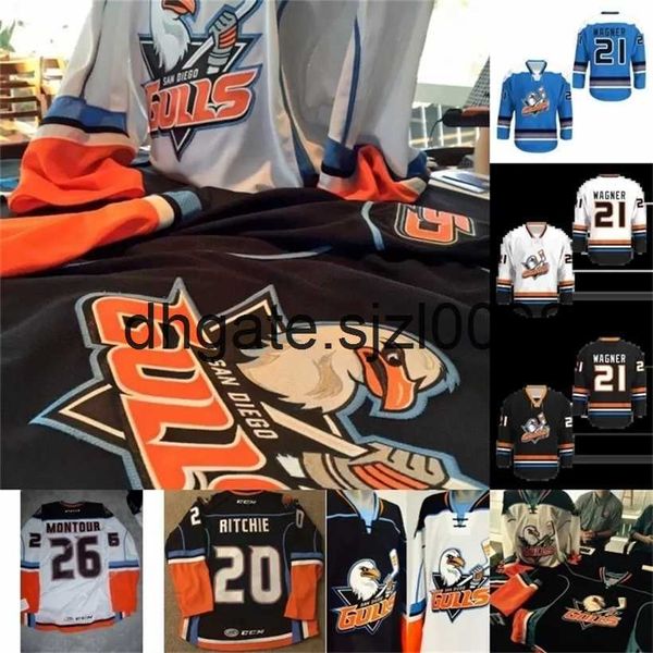 sjsj98 san diego gulls jersey 21 wagner 4 thompson 20 ritchie 5 pettersson 15 sorensen 19 hults abbott ahl hockey jerseys orange black white
sjsj98 san diego gulls jersey 21 wagner 4 thompson 20 ritchie 5 pettersson 15 sorensen 19 hults abbott ahl hockey jerseys orange black white