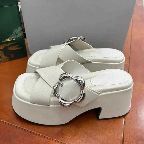 sandals summer european and american fashion casual metal buckle cross strap thick sole waterproof platform high heel, Black
sandals summer european and american fashion casual metal buckle cross strap thick sole waterproof platform high heel, Black