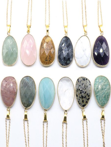 natural quartz stone pendant necklace for women healing jewelry pendulum amethysts amazonite labradorite pink crystal necklace1398929, Silver
natural quartz stone pendant necklace for women healing jewelry pendulum amethysts amazonite labradorite pink crystal necklace1398929, Silver