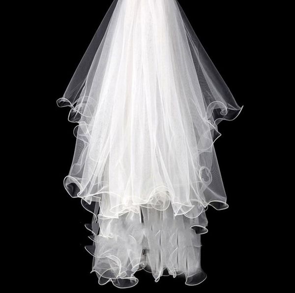 ruffles tiers tulle white simple custom made new arrival wedding events wedding supplies bridal accessories bridal veil9758725, Black
ruffles tiers tulle white simple custom made new arrival wedding events wedding supplies bridal accessories bridal veil9758725, Black
