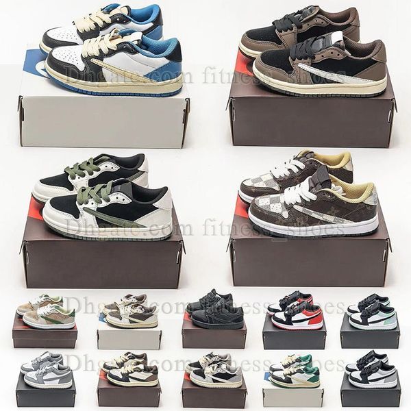 kids quality basketball shoes jumpman 1 kid sneaker reverse mocha olive fragment chicago boys and girls child shoes outdoor trainers bif siz, Black
kids quality basketball shoes jumpman 1 kid sneaker reverse mocha olive fragment chicago boys and girls child shoes outdoor trainers bif siz, Black
